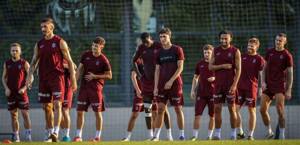 Samsunspor preparations for upcoming match.