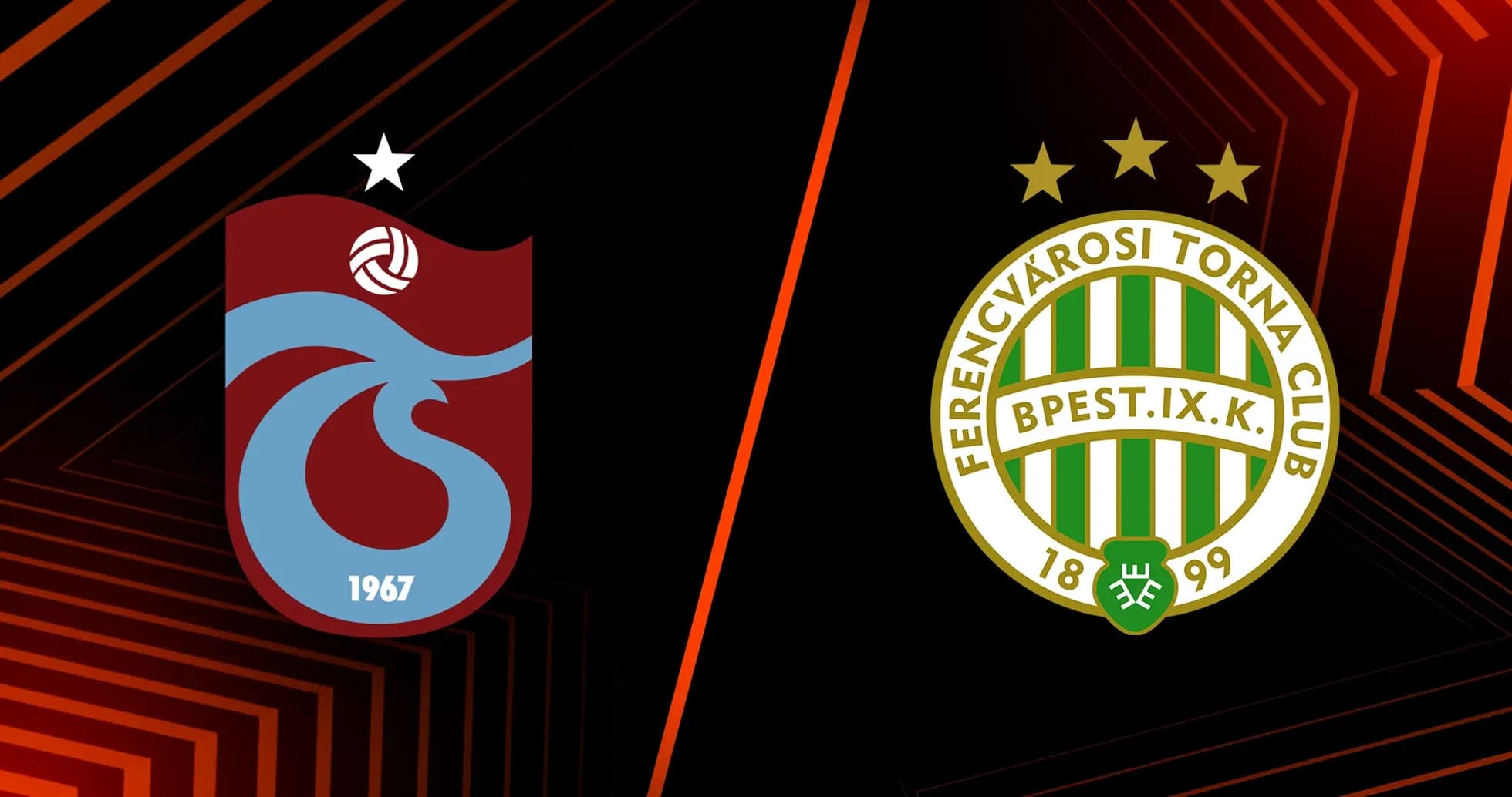 Trabzonspor və Ferencvárosi TC loqoları