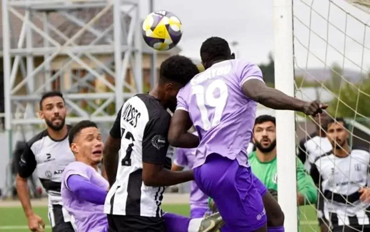 Şamaxı FK və Kapaz arasında top mübarizəsi