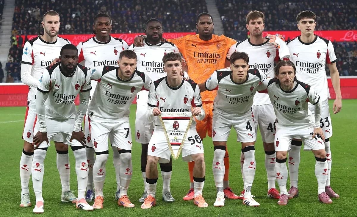 AC Milan futbol komandası portreti