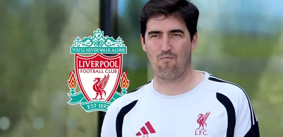 Liverpool FC staff member in training gear