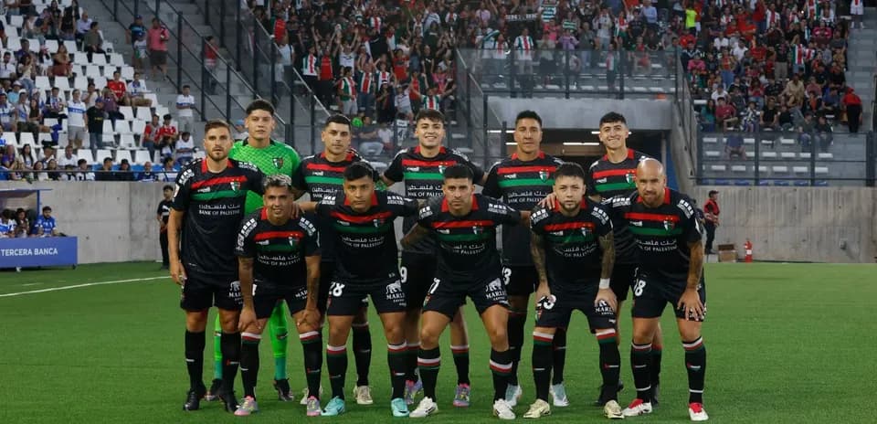 Palestino futbol komandası oyun üçün hazırdır