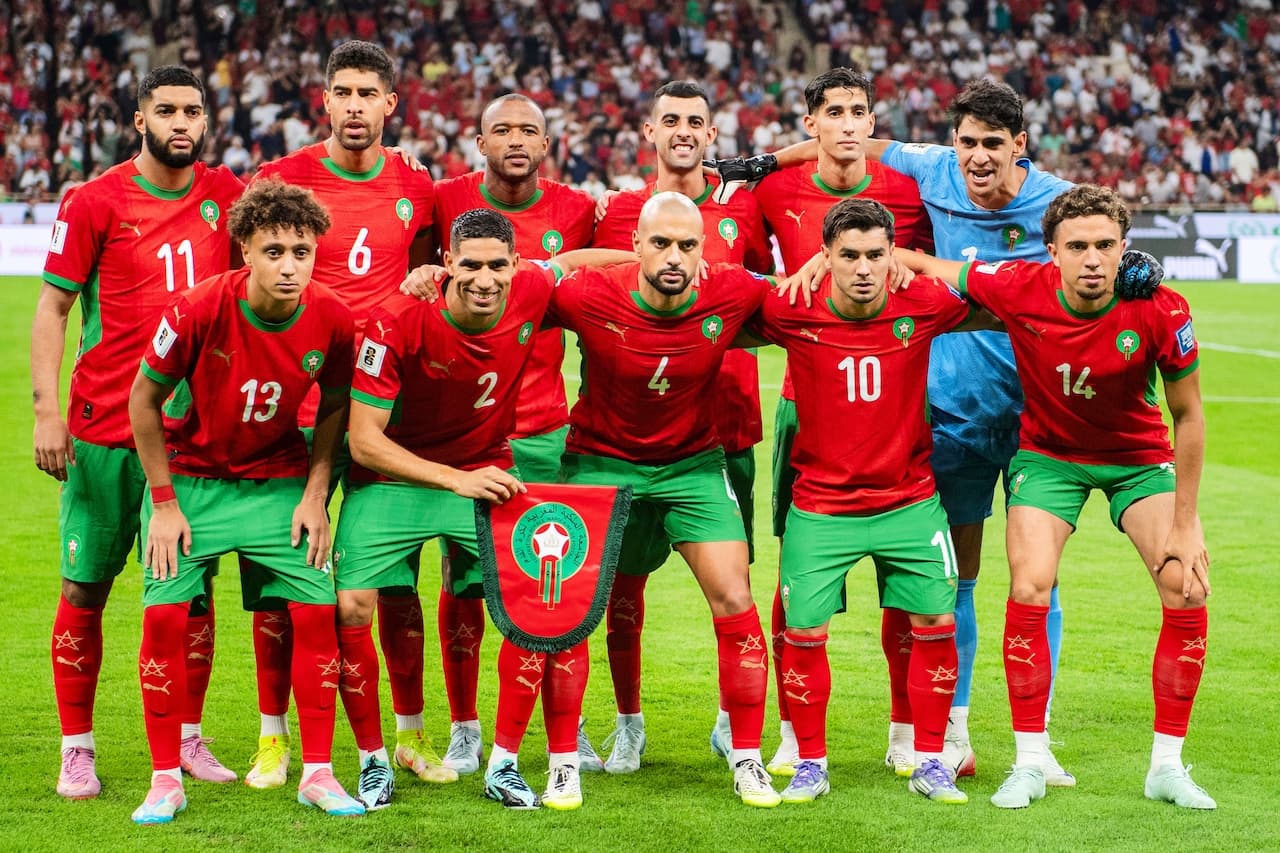 Mərakeş futbol komandası fotoşəkili