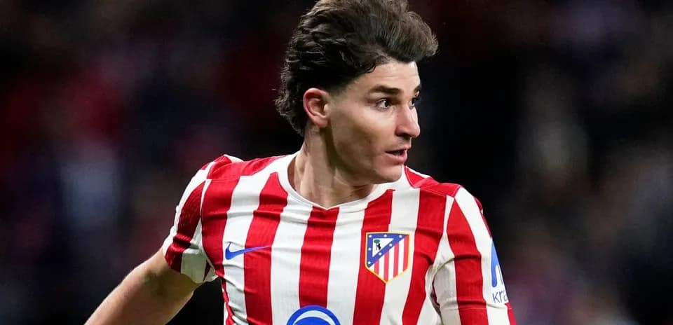 Atletico Madrid player in action on the field