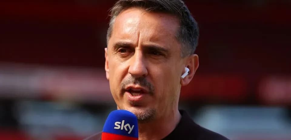 Analyst speaking into microphone during broadcast