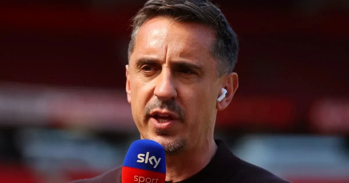 Analyst speaking into microphone during broadcast