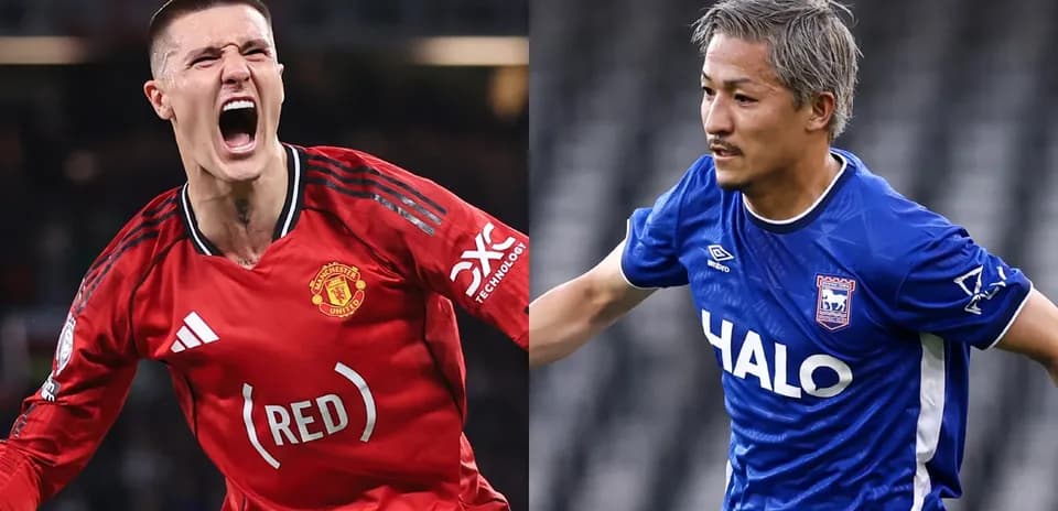 Manchester United və Ipswich oyunçuları qarşı-qarşıya