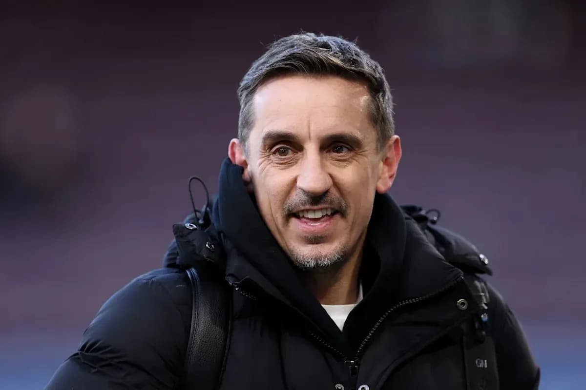 Analyst smiling before a football match
