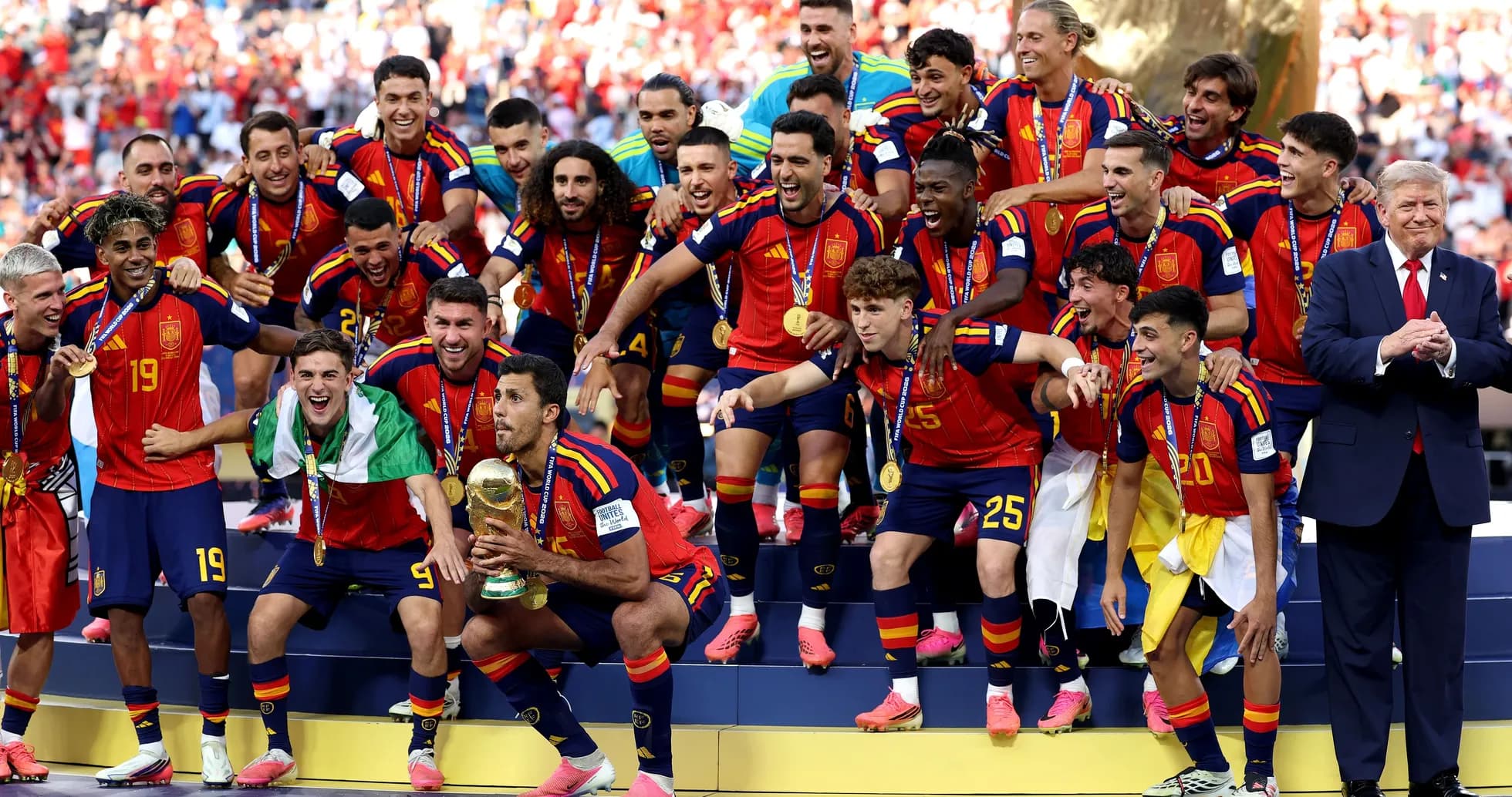 İspaniya futbol komandası dünya kubokunu qazanıb