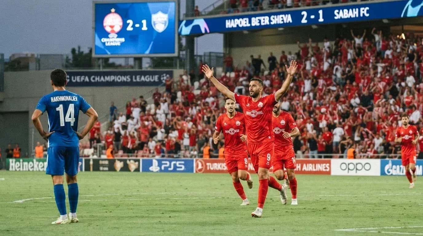 Hapoel Beer Sheva-nın Sabah FA-ya qarşı qələbəsi