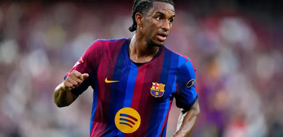 Futbolçu Barcelona formasında oyun zamanı
