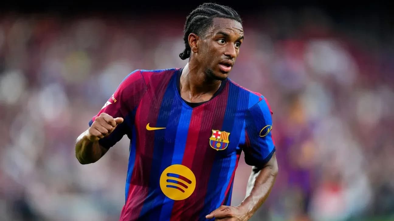 Futbolçu Barcelona formasında oyun zamanı