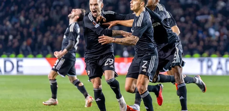 CSKA Sofia oyunçularının sevinci