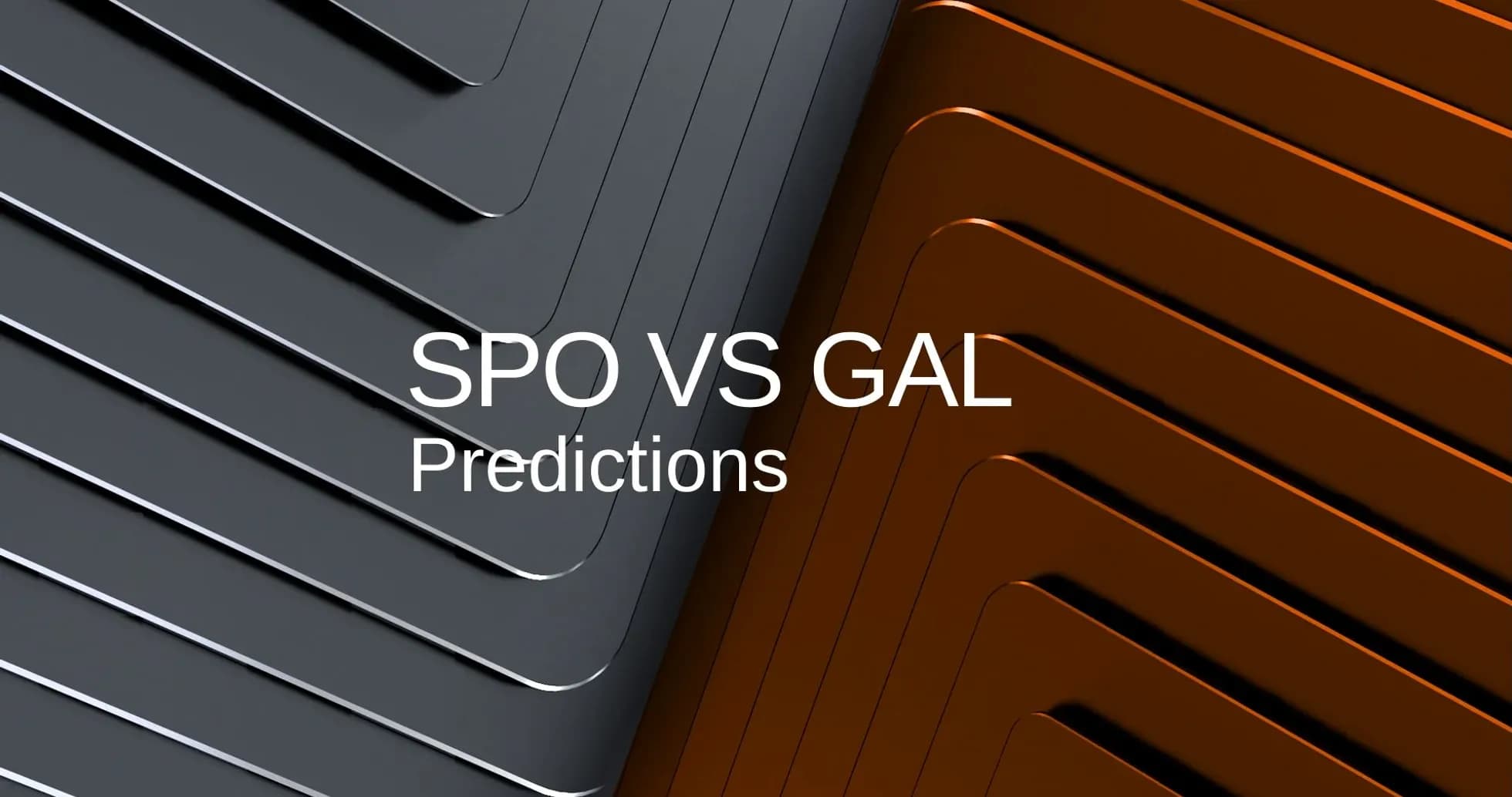 SPO vs GAL match predictions graphic