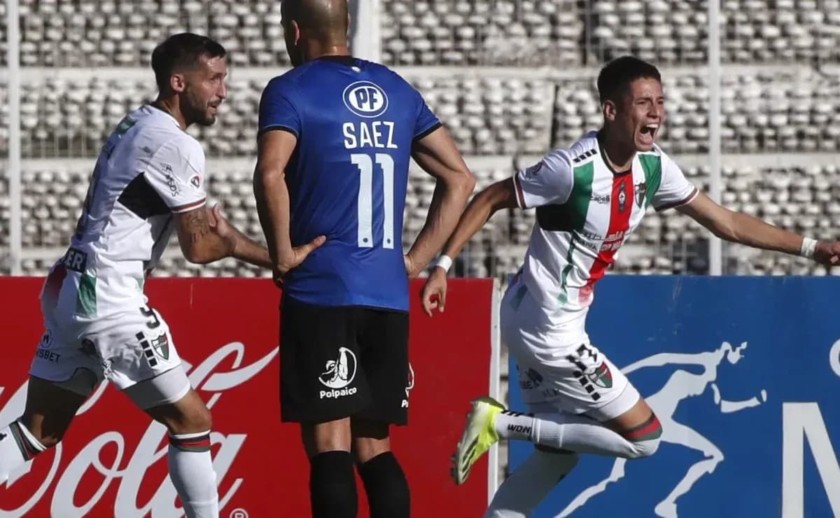 Palestino və Huachipato futbol matçı