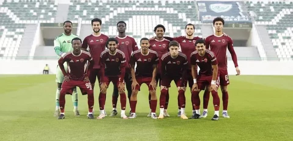 Al Wahda U23 komandası meydançada