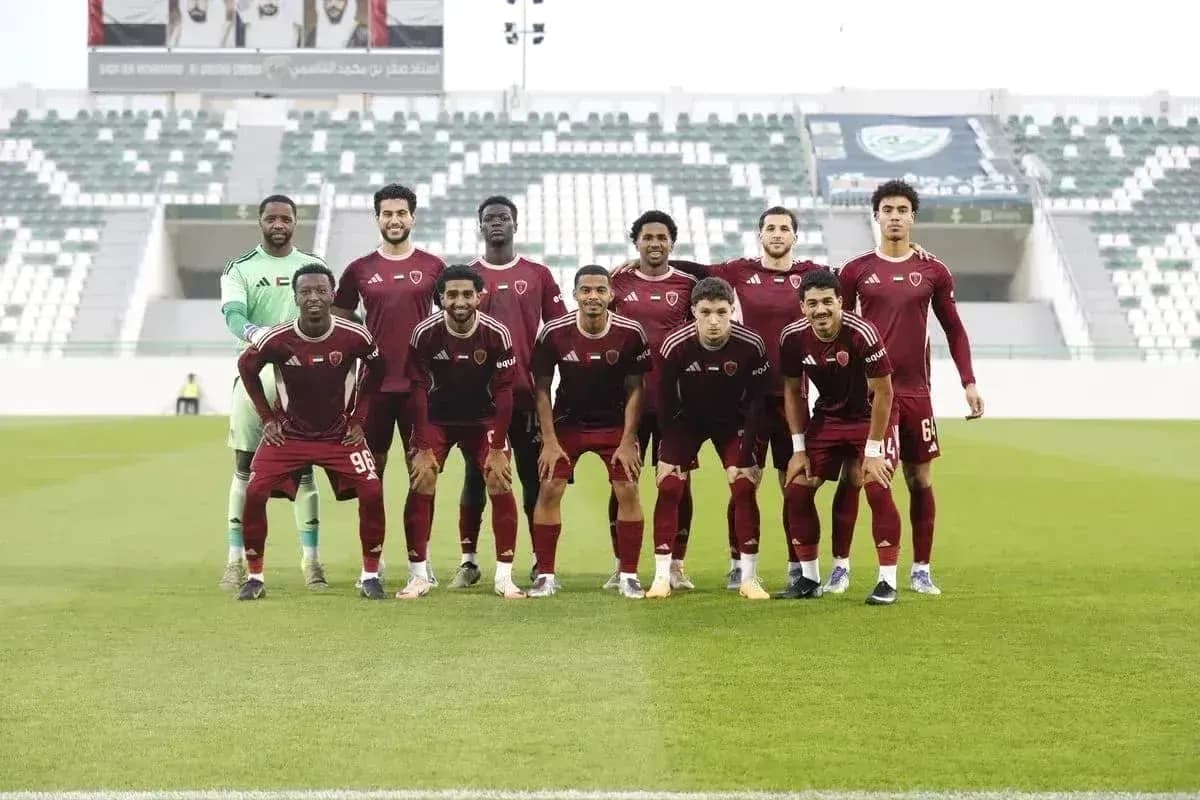 Al Wahda U23 komandası meydançada
