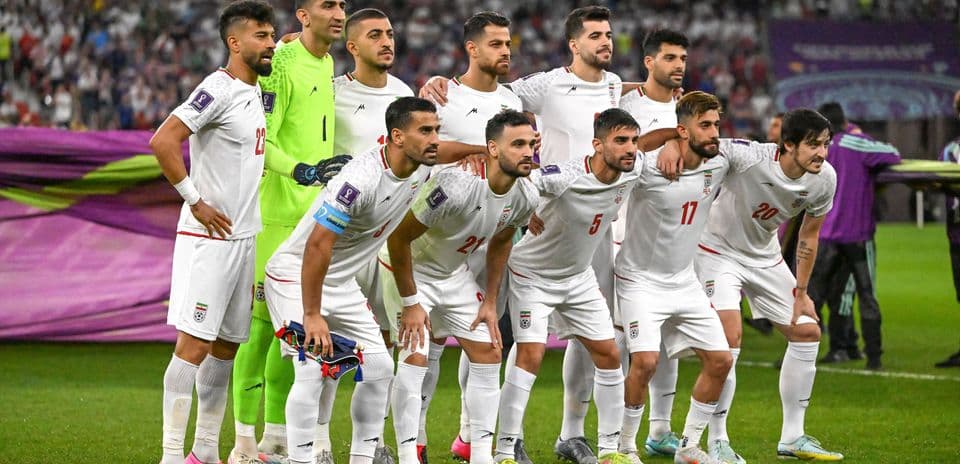 İran futbol komandasının qrup şəkli