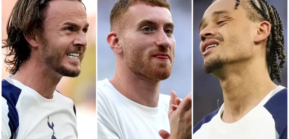 Üç futbolçu, Tottenham formasında sahədə