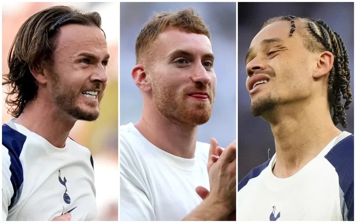 Üç futbolçu, Tottenham formasında sahədə