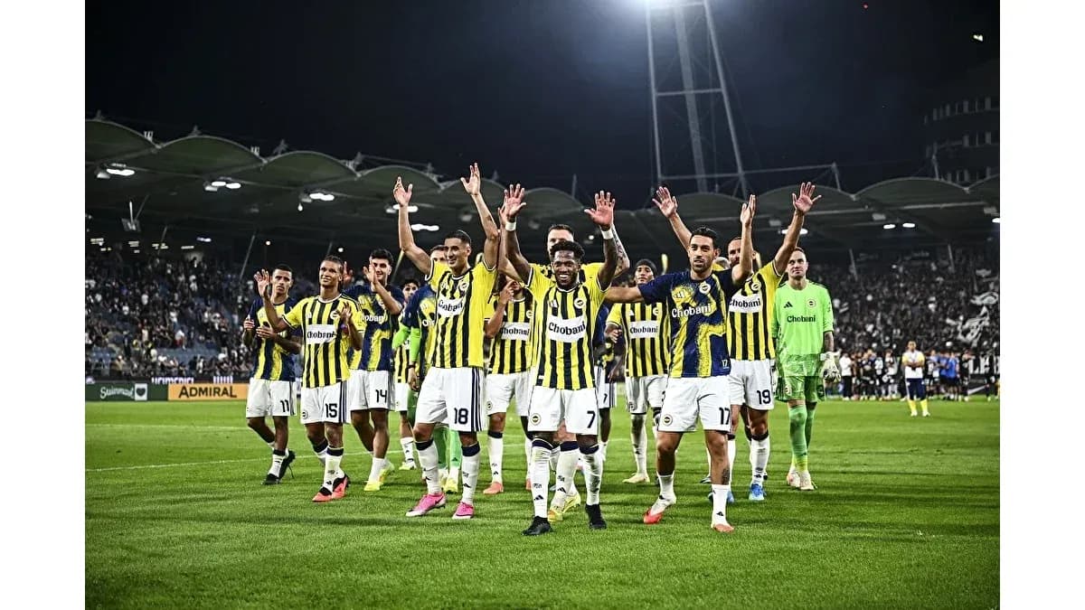 Fenerbahçe komandası sevinci