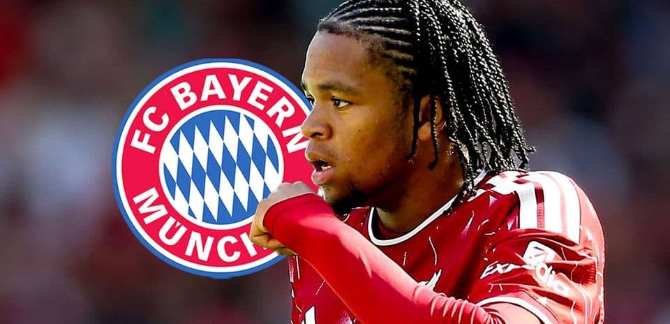 Bayern München player celebrating during match