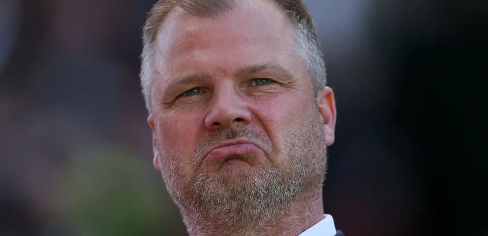 An individual looking serious during a match