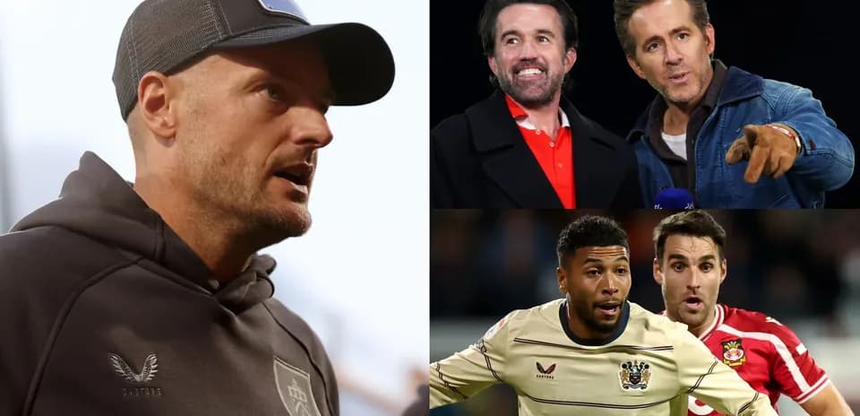 Coach and players during a football match montage