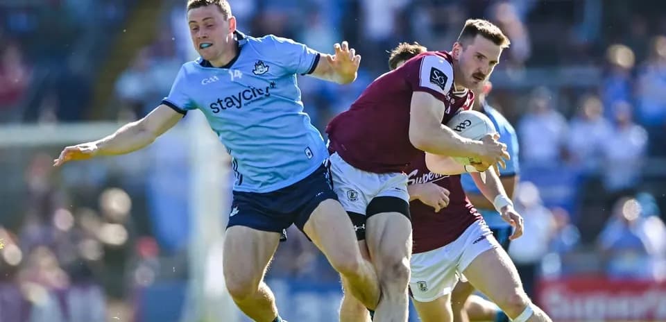 Player attempting to tackle opponent during match