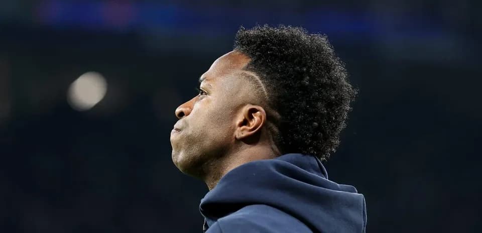 Player looking out during a match