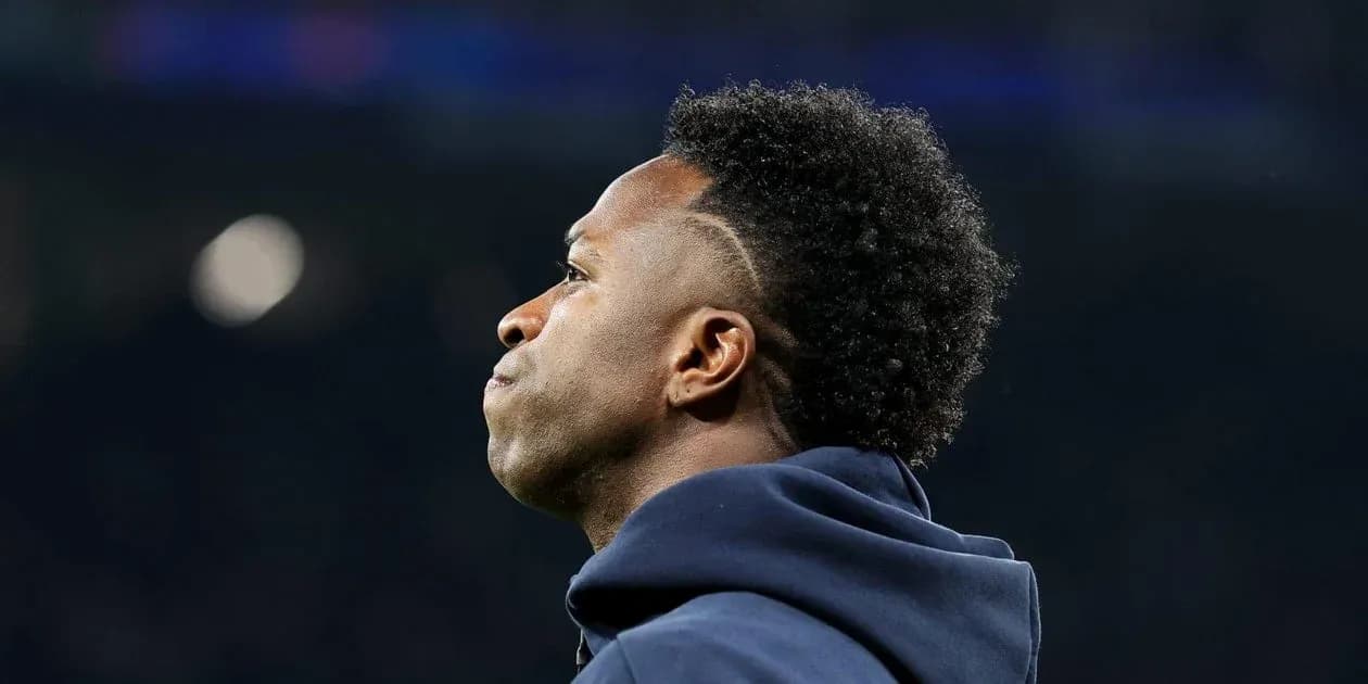 Player looking out during a match