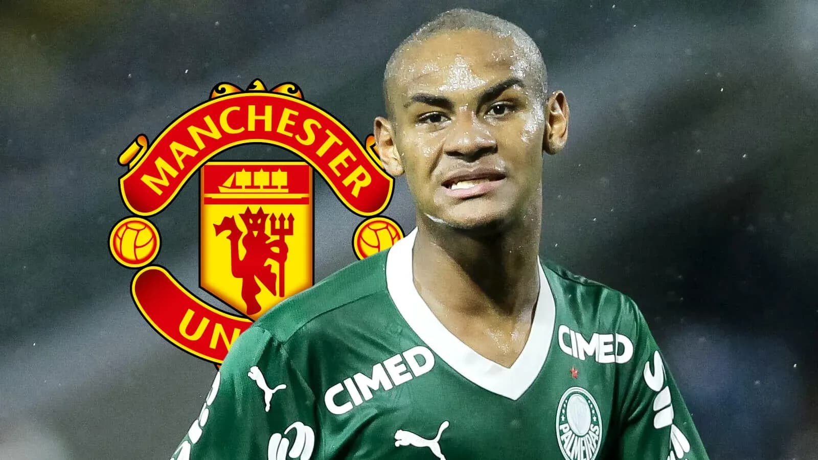 Futbolçu Palmeiras forması ilə meydanda