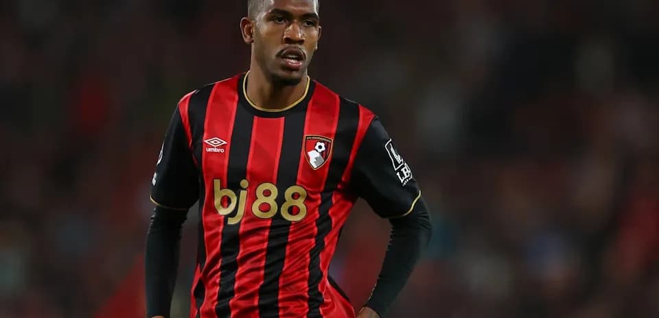 Bournemouth player on the pitch during match