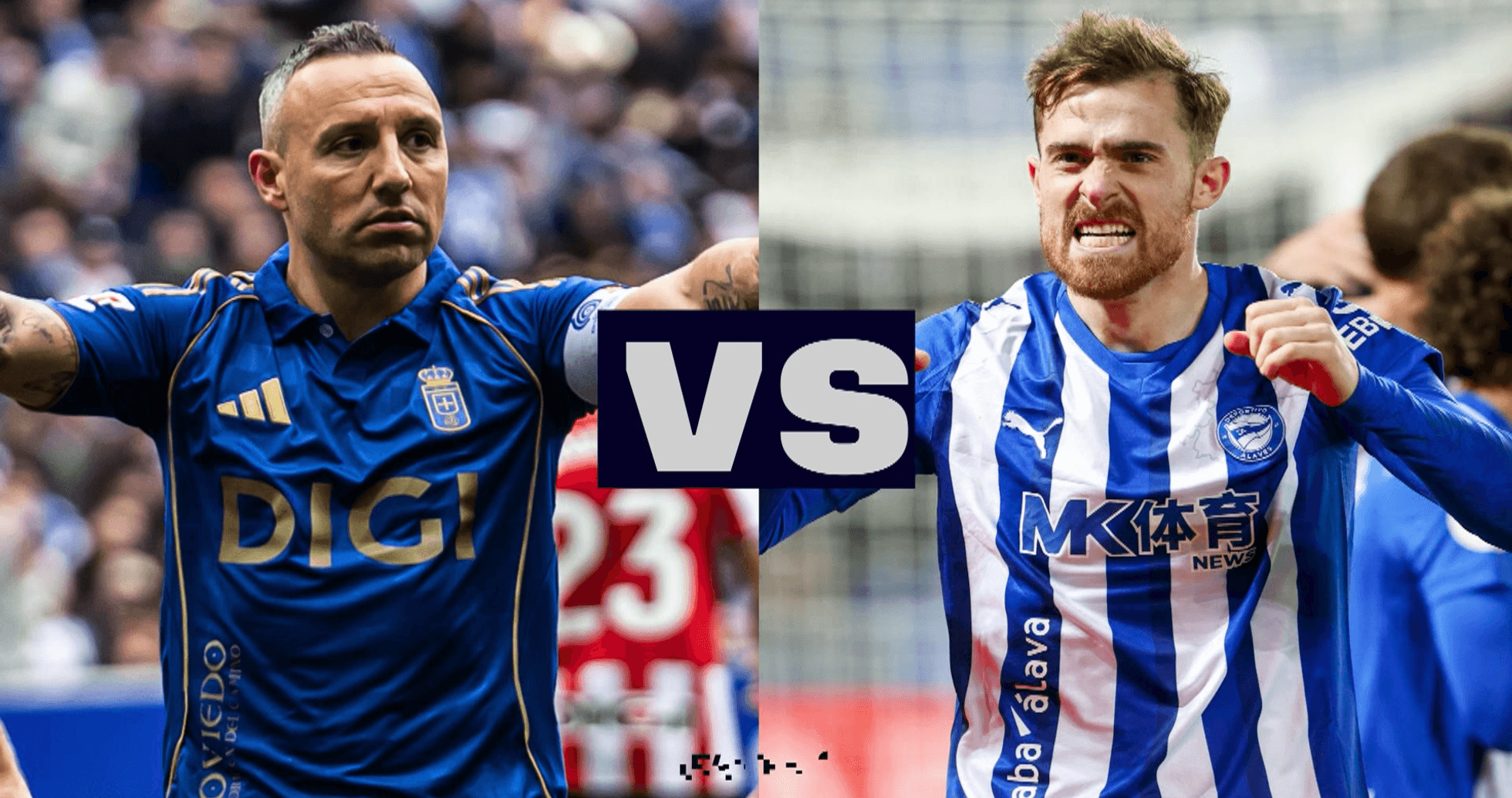 Oviedo və Alaves futbolçuları qarşı-qarşıya