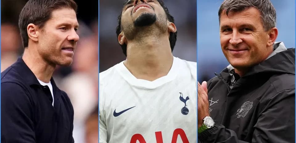 Three football figures during match moments
