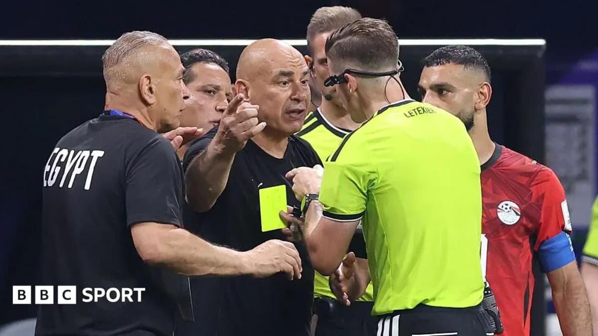 Coaches discussing with referee during match stoppage