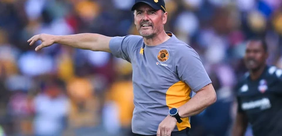 Kaiser Chiefs coach giving instructions during match