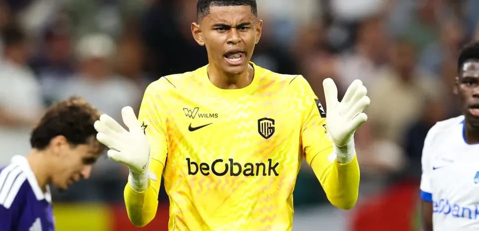 Goalkeeper directing teammates during a match