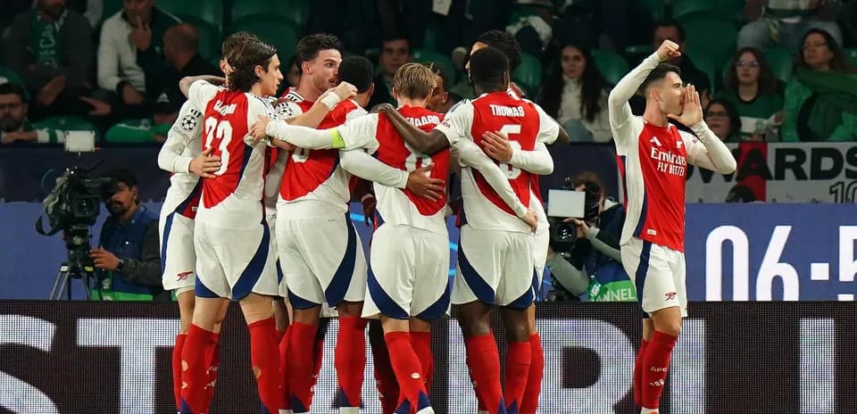 Arsenal futbolçuları qeyd edirlər