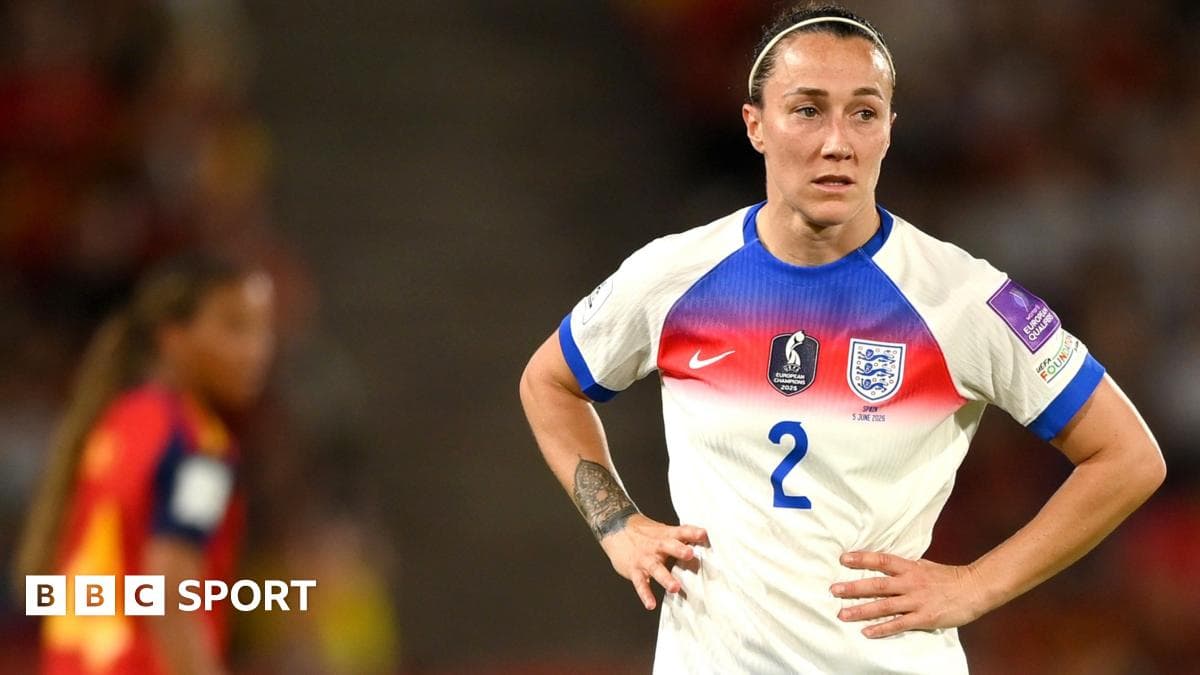 England player during match at stadium