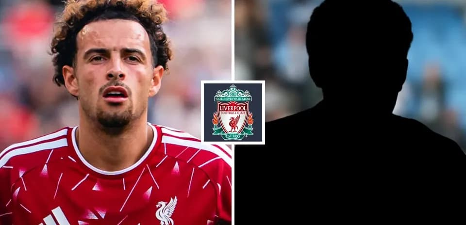Liverpool player in kit alongside silhouette
