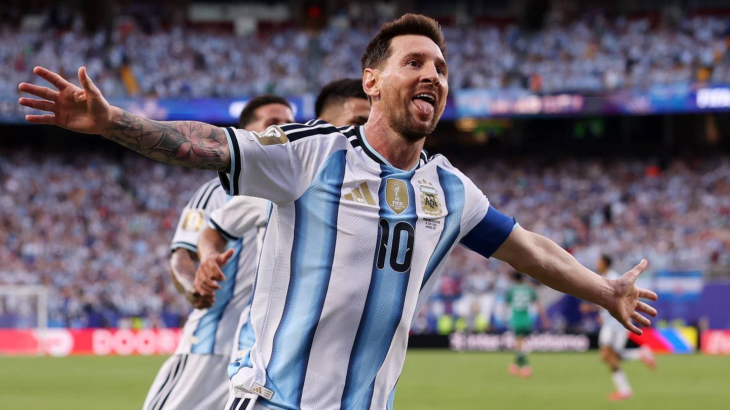 Argentina - Əlcəzair Matçında Messi Dünya Kubokunda Tarix Yazdı