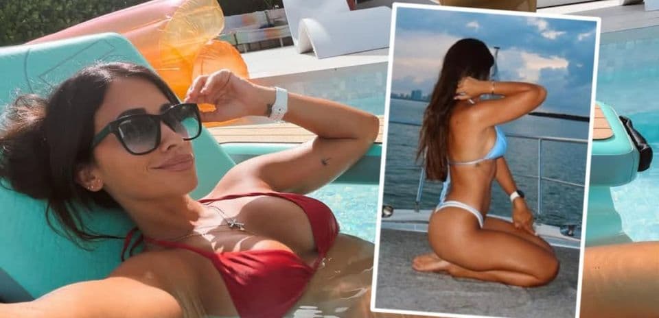 Antonela Roccuzzo Lüks Yaxta Tətilində Bikini ilə Göz Qamaşdırdı