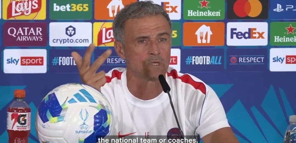 Luis Enrique İspaniya Futbolundan Qürur Duyur Super Kubok Öncəsi