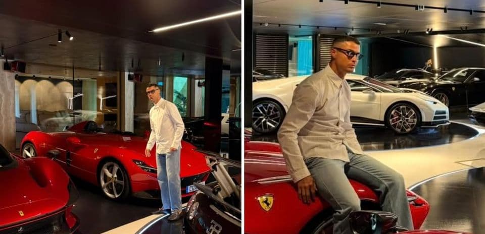 Cristiano Ronaldonun 21 Milyon Dollarlıq Superkar Kolleksiyası
