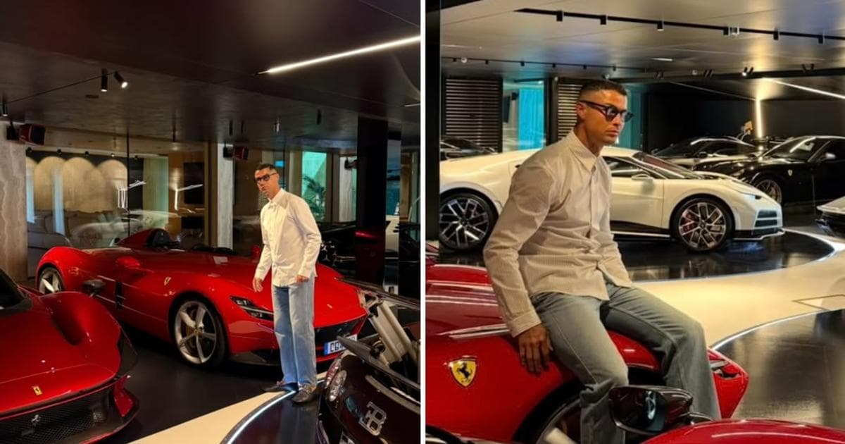 Cristiano Ronaldonun 21 Milyon Dollarlıq Superkar Kolleksiyası