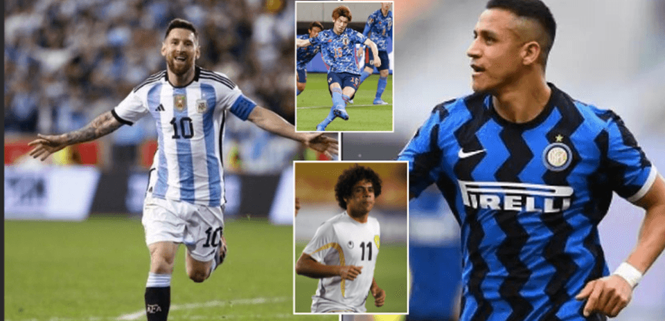 Dünyanın ən qısa 10 futbolçusu: Lionel Messi, Alexis Sanchez və digərləri