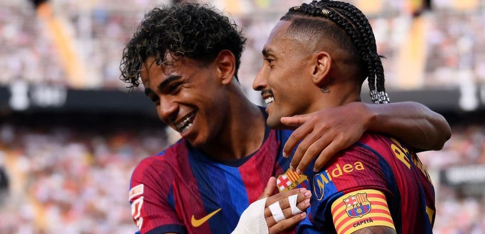 Rafinya Messi rekorduna çatdı, Lamine Yamal ikili etdi – Barselona Valensiyanı 5-0 məğlub etdi