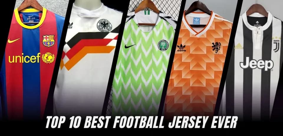 Ən Yaxşı Futbol Formaları: Tarixin Top 10 Əfsanəvi Forması