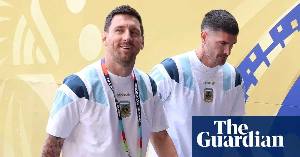 Lionel Messi and teammate entering venue together Lionel Messi and teammate entering venue together